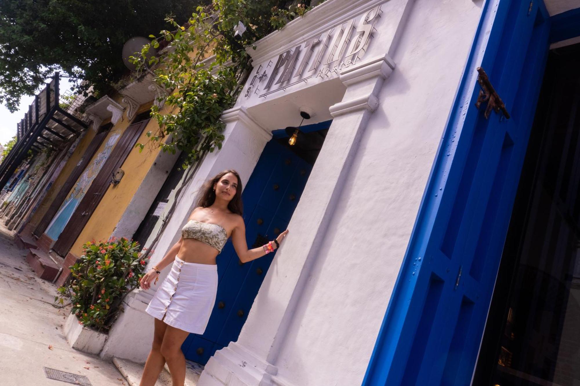 Los Patios Hostel Cartagena エクステリア 写真