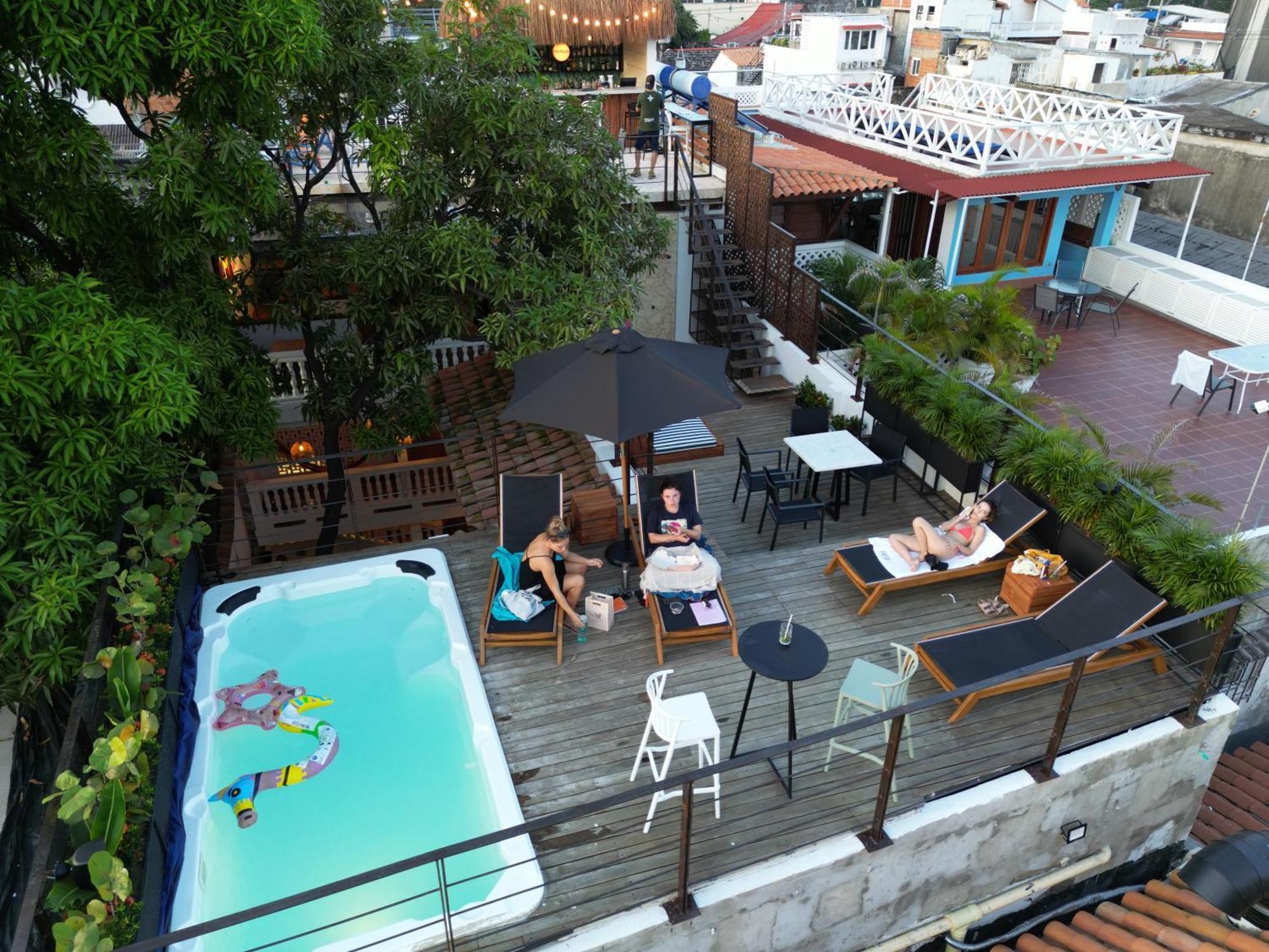 Los Patios Hostel Cartagena エクステリア 写真