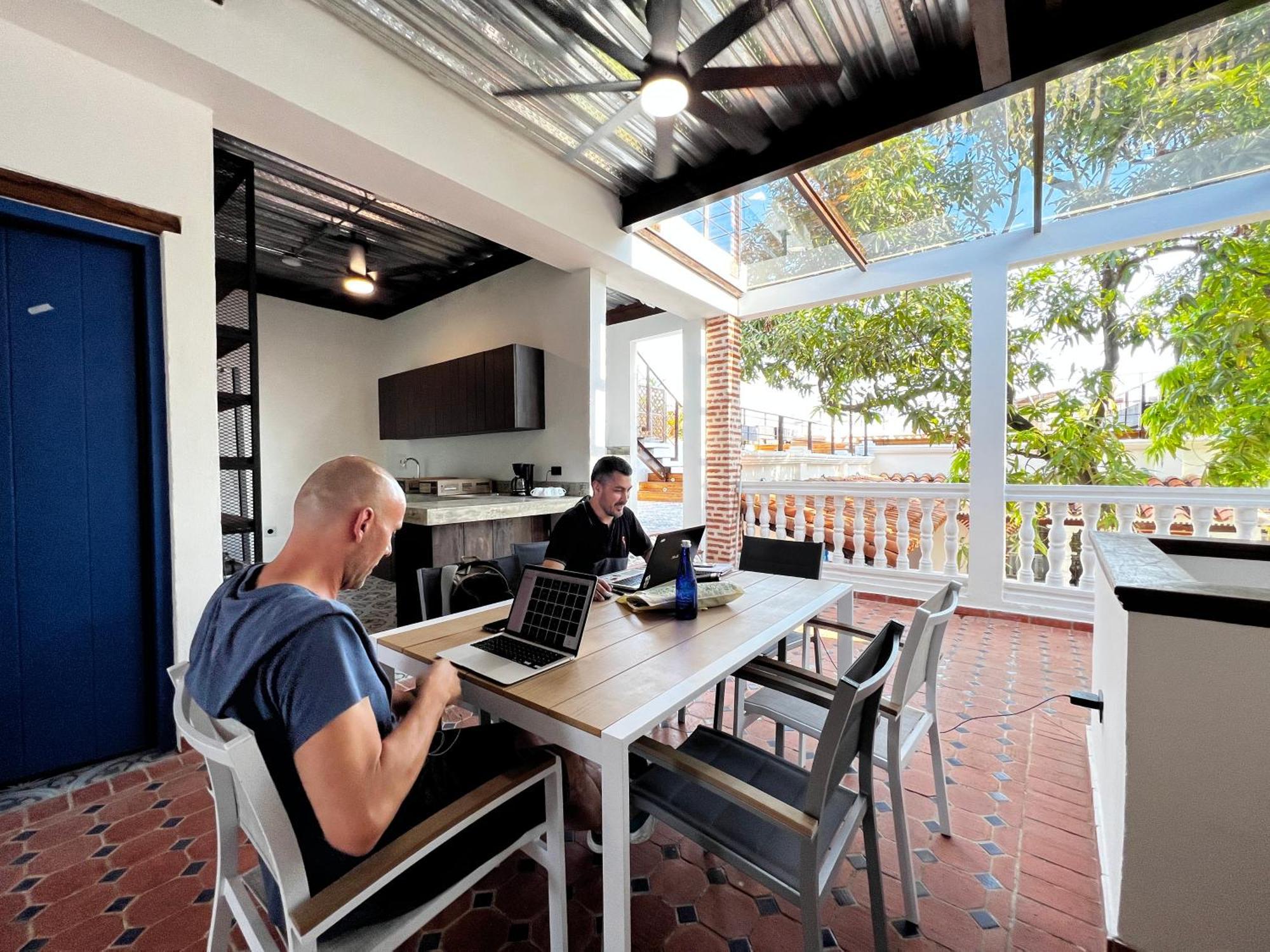 Los Patios Hostel Cartagena エクステリア 写真