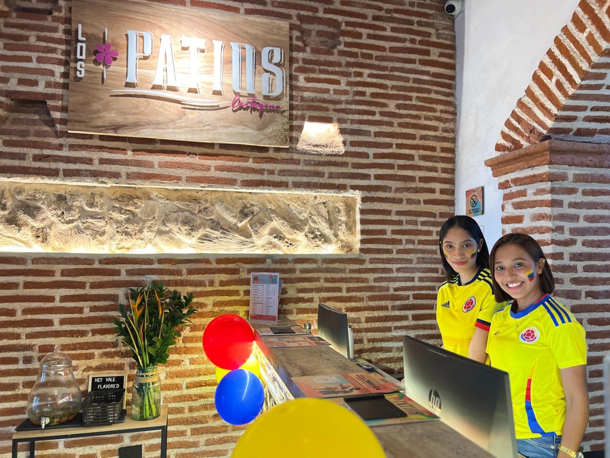Los Patios Hostel Cartagena エクステリア 写真