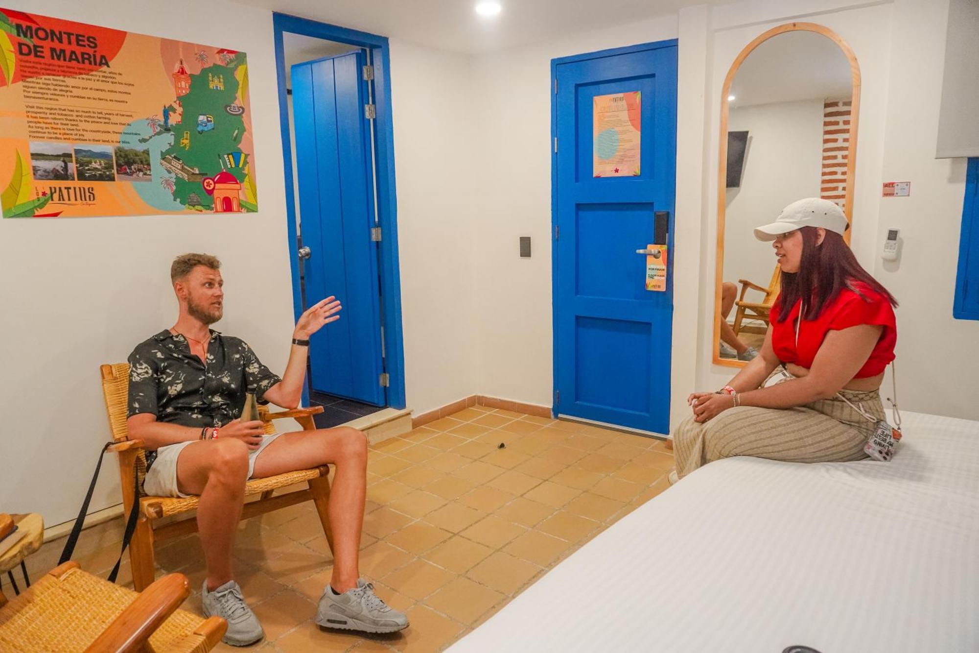 Los Patios Hostel Cartagena エクステリア 写真