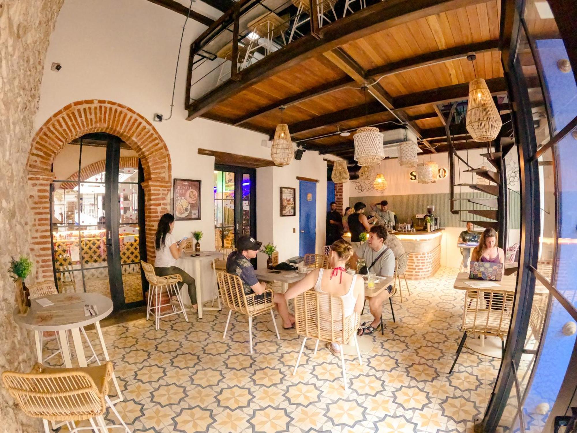 Los Patios Hostel Cartagena エクステリア 写真