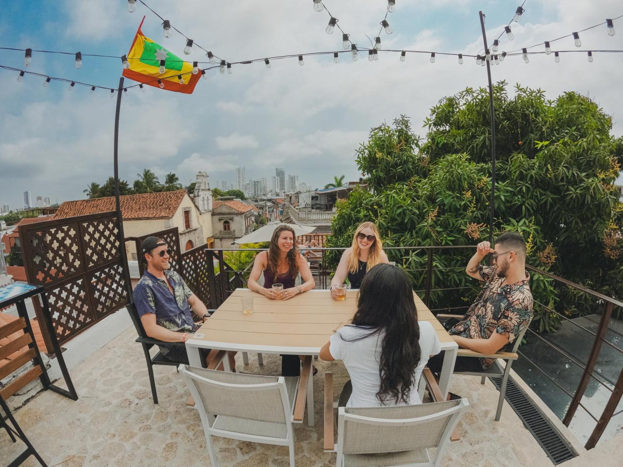 Los Patios Hostel Cartagena エクステリア 写真