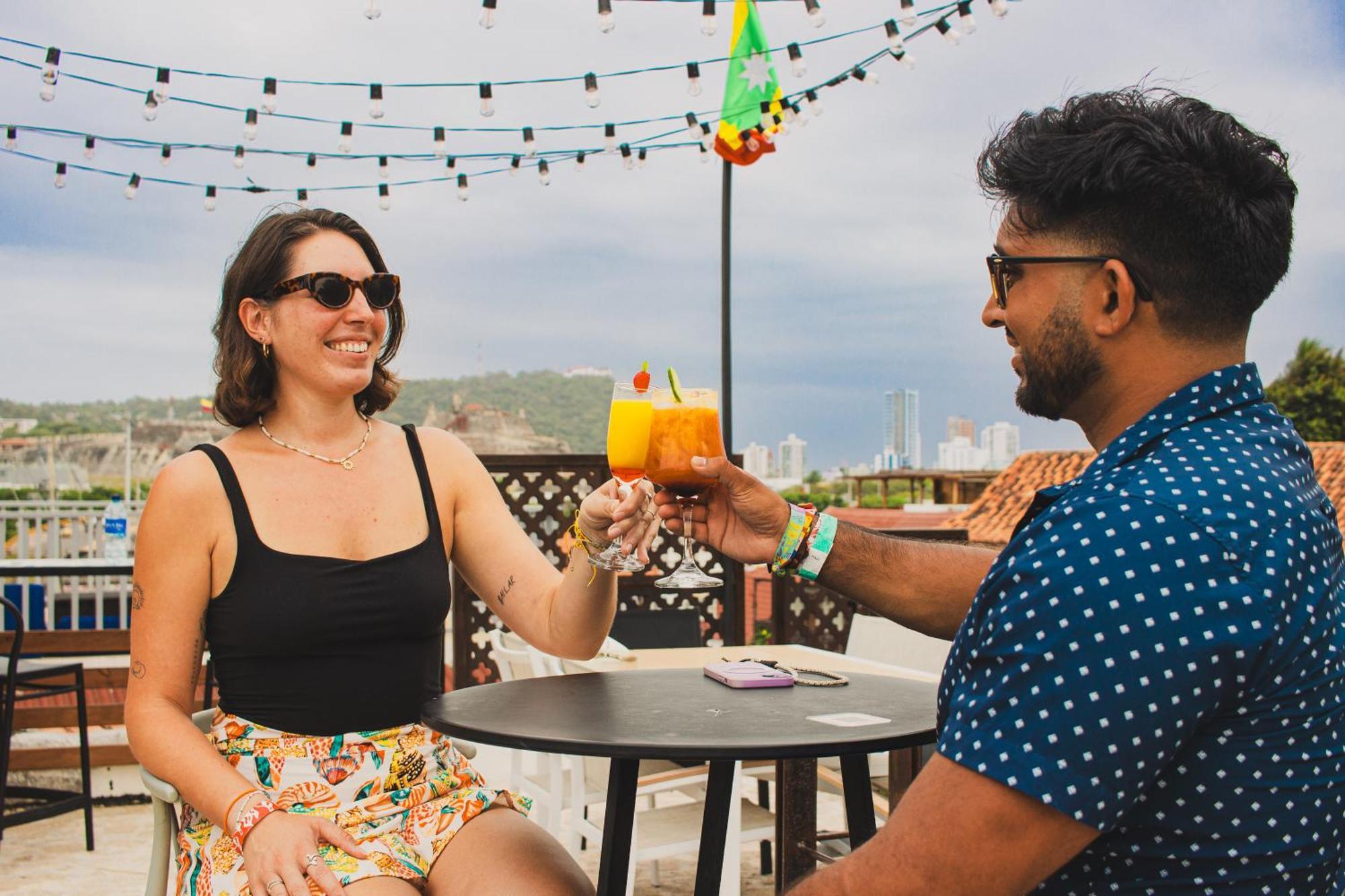 Los Patios Hostel Cartagena エクステリア 写真